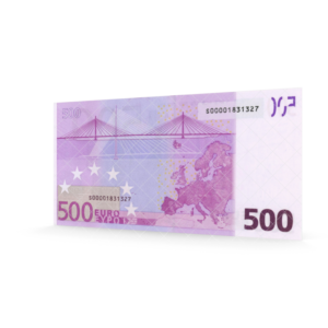 €500 counterfeit bills