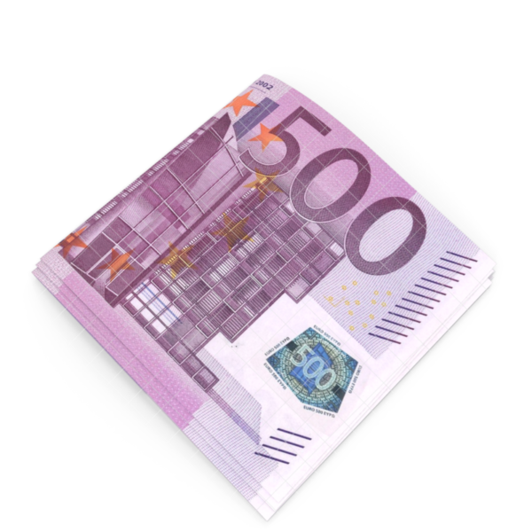 €500 counterfeit bills